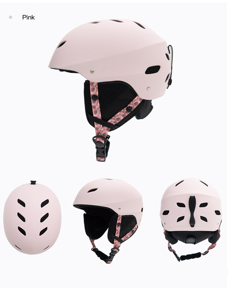 Ski Helmet Active Ventilation Audio Compatible Snow Sports Helmet
