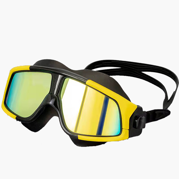 Swim Goggles Waterproof and Anti-fog HD Electroplate Goggles for Adult