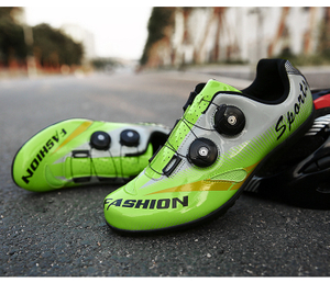 Road Bike Shoes for Men Cycling Shoes with Cleats Set