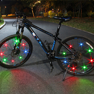 LED Bike Wheel Lights 3pcs(3 colors) Bicycle Decoration Accessories for Ultimate Safety & Style